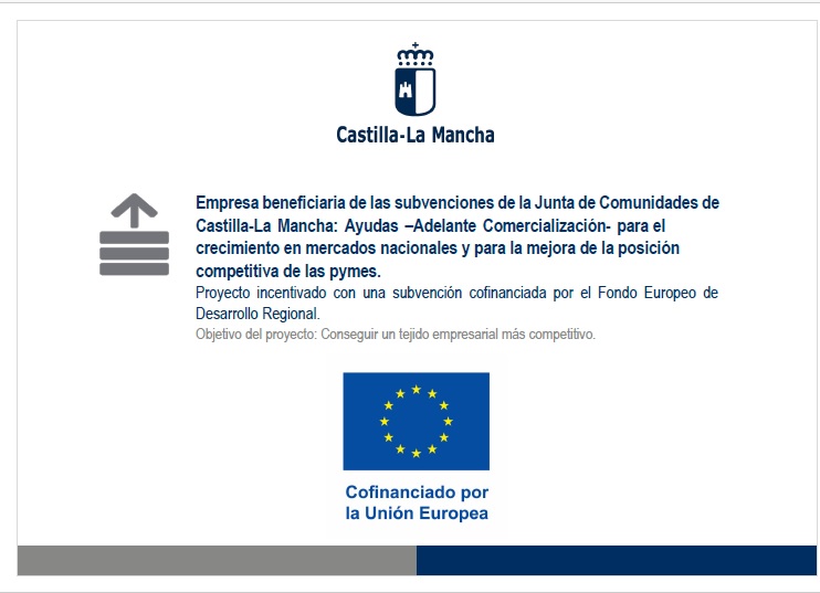 Cartel Subvención Junta Castilla-La Mancha
